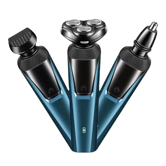 3-in-1 Electric Razor for Men with Trimmer and Shaver
